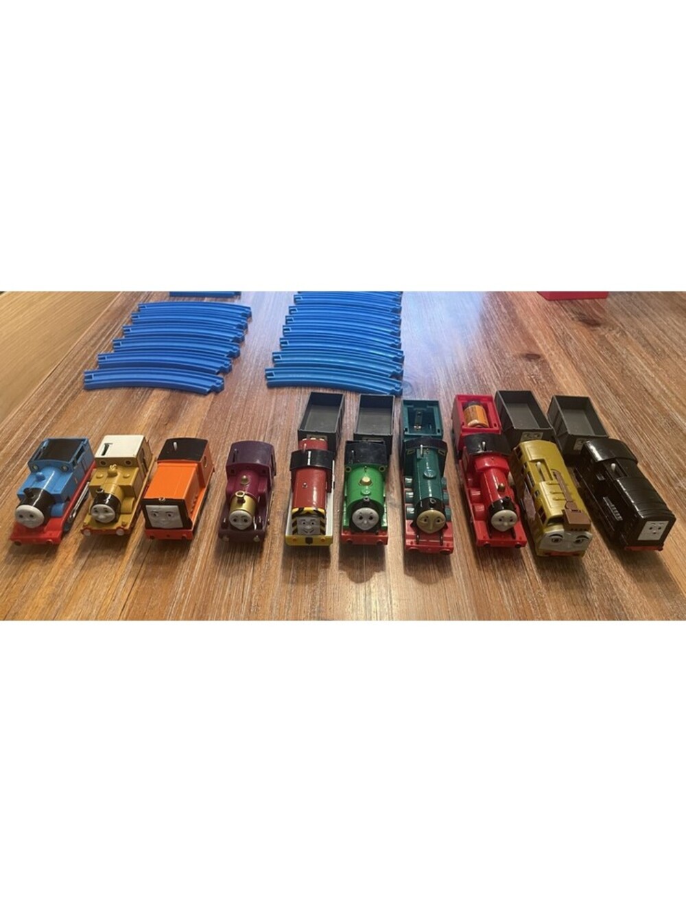 Thomas The Tank Engine Tomy Trains Lot With Tracks *TESTED & WORKING*
